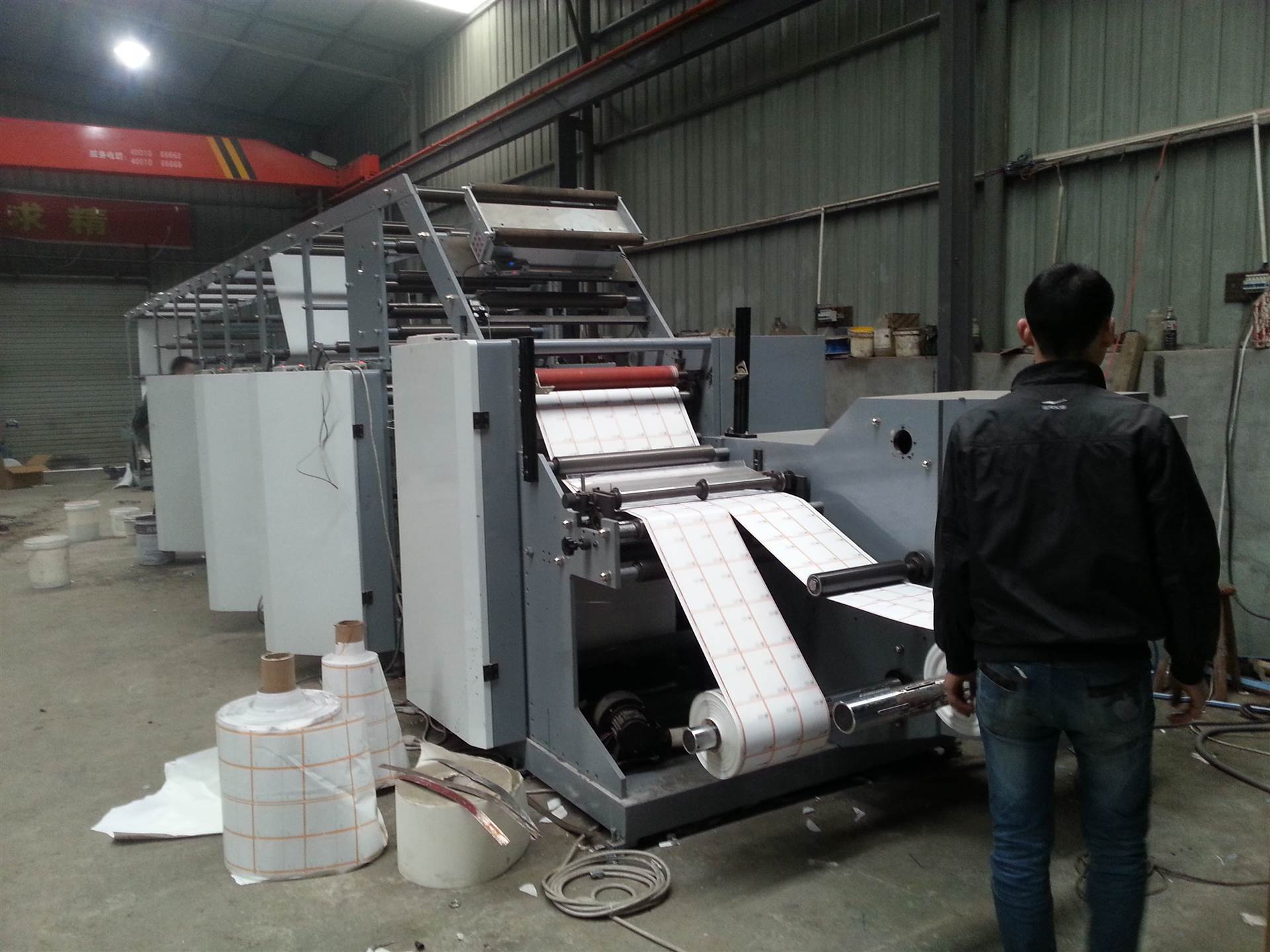 ch886-卷筒紙張柔版印刷機(jī),紙張印刷機(jī)-浙江省瑞安市.